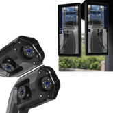 10,36" HD-Bildschirme mit Kamera & Totwinkel-Erkennung für Lkw, Transporter und Bus