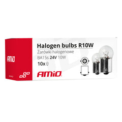 R10W-Halogenlampe mit BA15s-Sockel