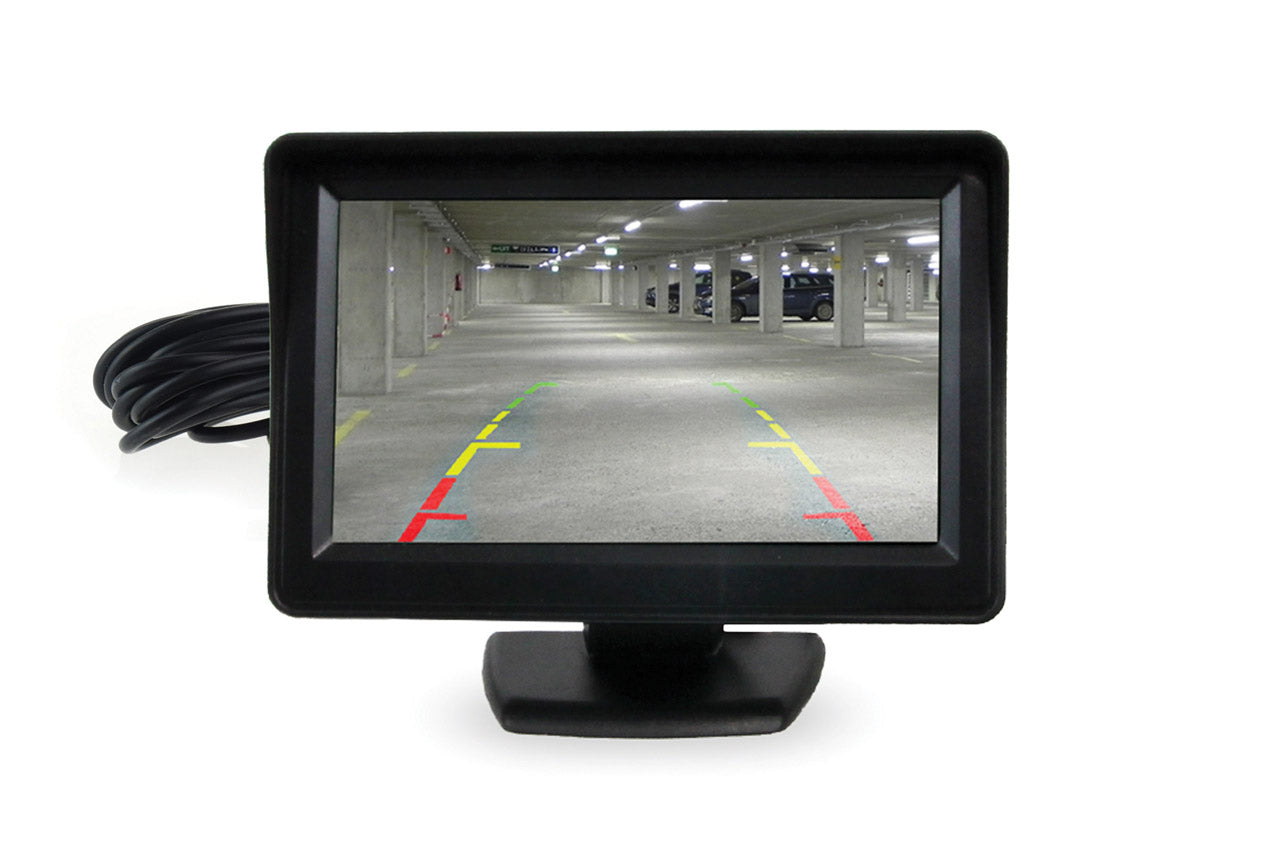 4,3-Zoll-TFT-Display für Parksensoren und Kamera