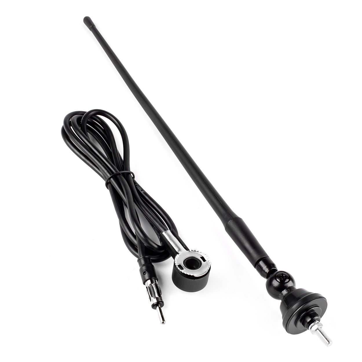 Gummi-Autoantenne mit passendem Kabel