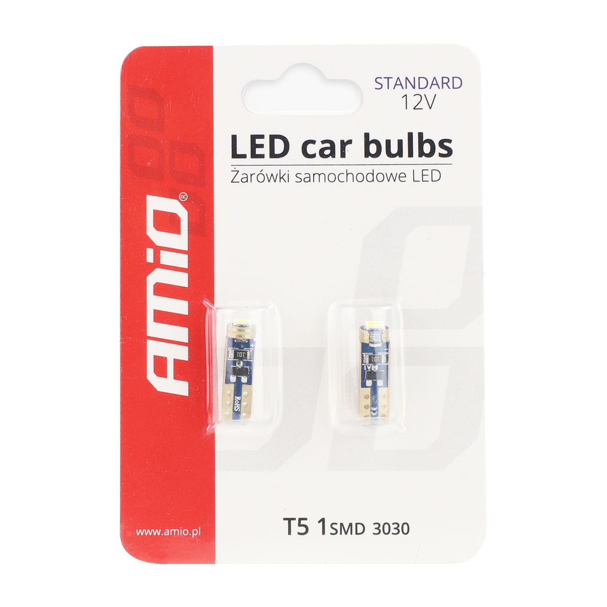 LED-Standardlampe T5 für 12 V