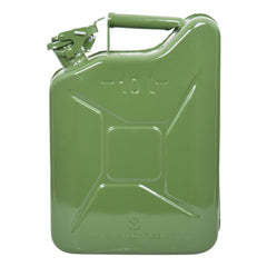 Carpoint Kraftstoffkanister, 10 Liter, grünes Metall, UN-zugelassen 