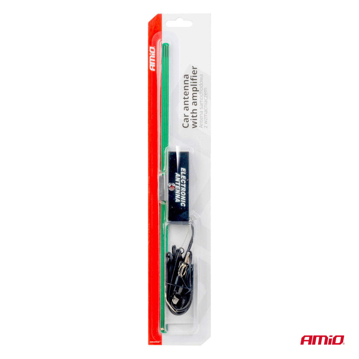 AM/FM-Autoantenne mit 34 cm Antenne und 2,1 m Kabel
