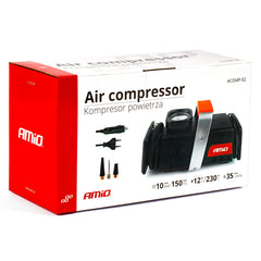 Auto-Kompressor-Set von der Seite