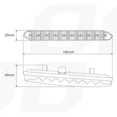 DRL 810 Tagfahrlicht mit LED-Leiste