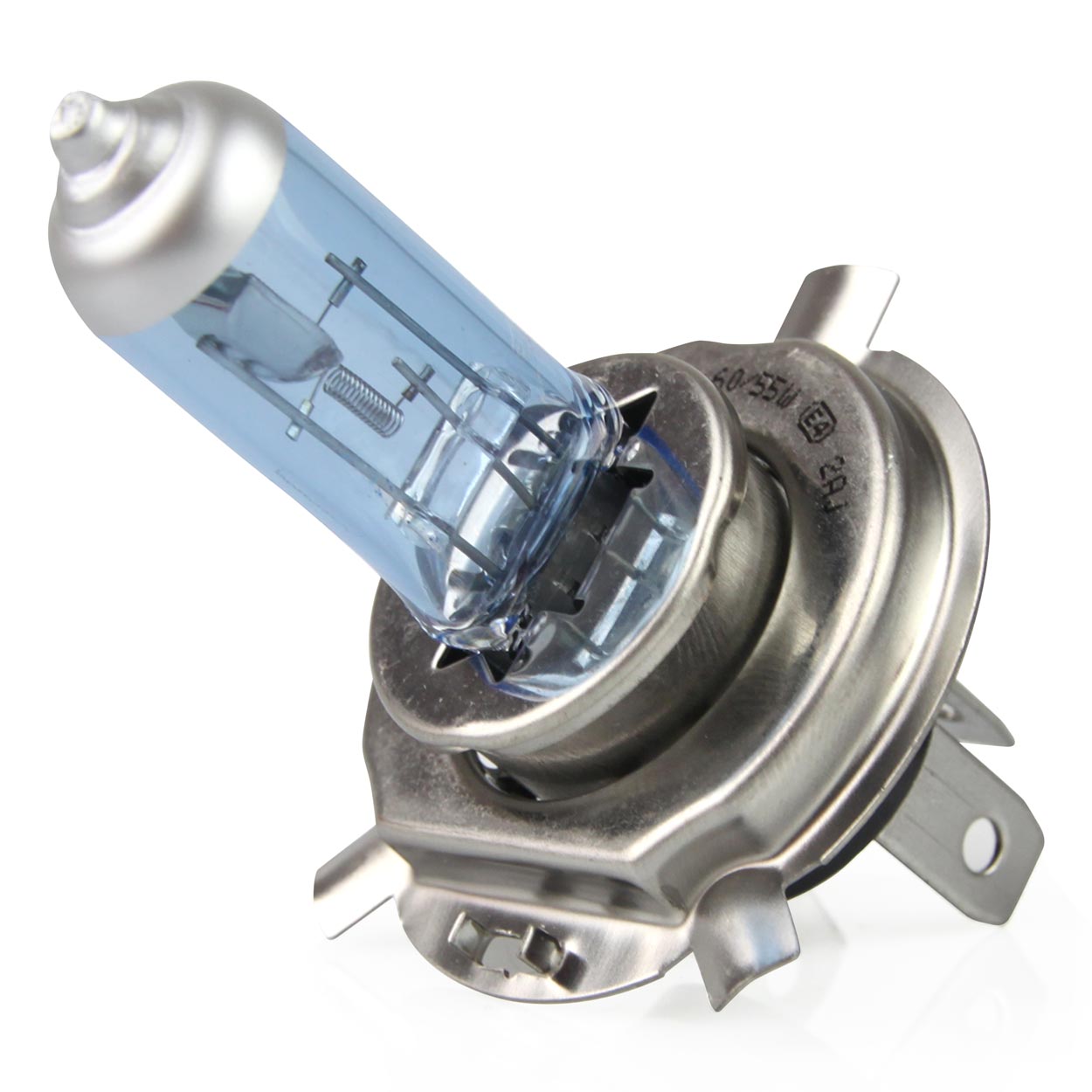 H4 Super White Lampe mit P43t-Sockel