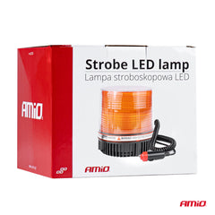 Strobe LED-advarselslampe med beskyttelsesskærm