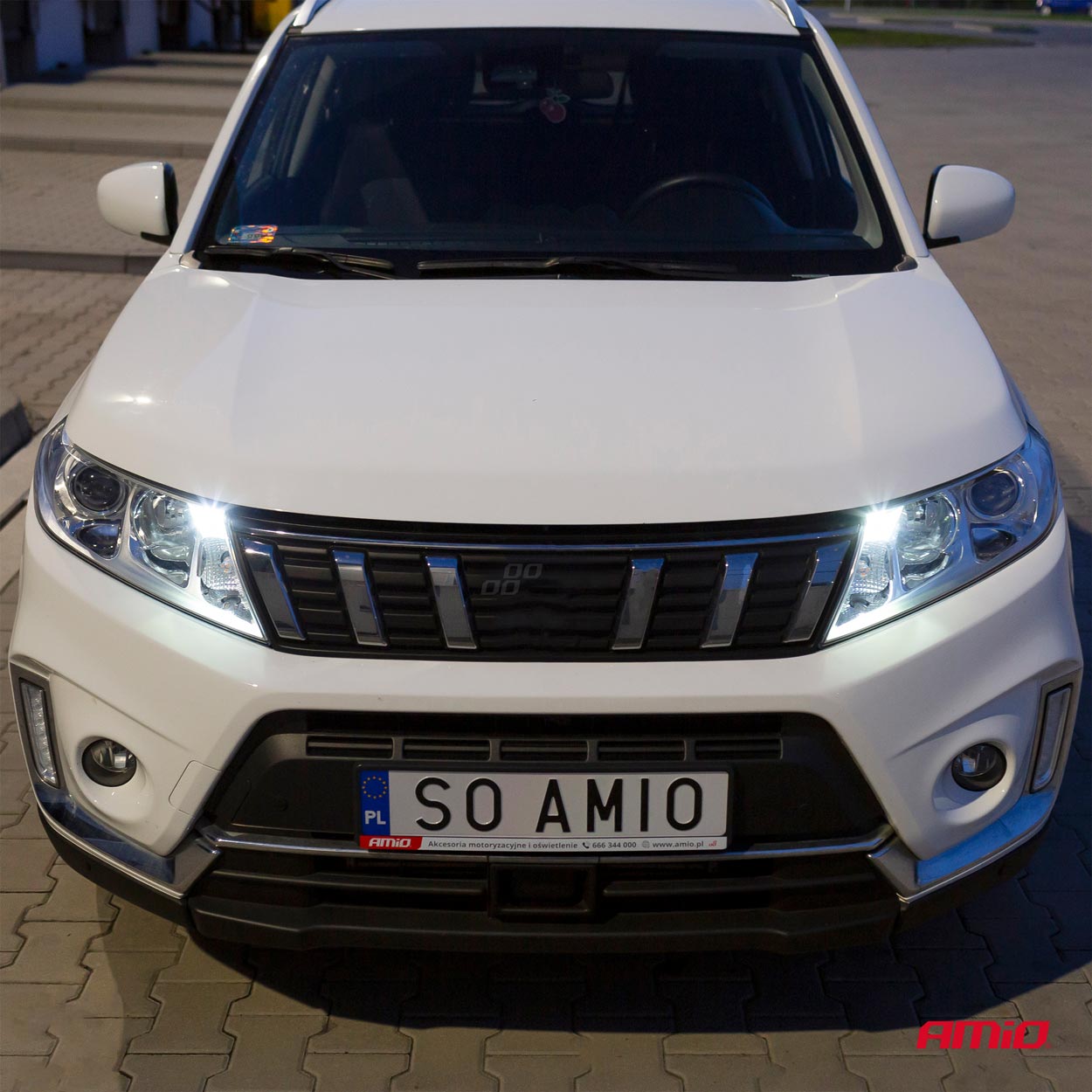 LED CANBUS T10e W5W-pære set fra siden