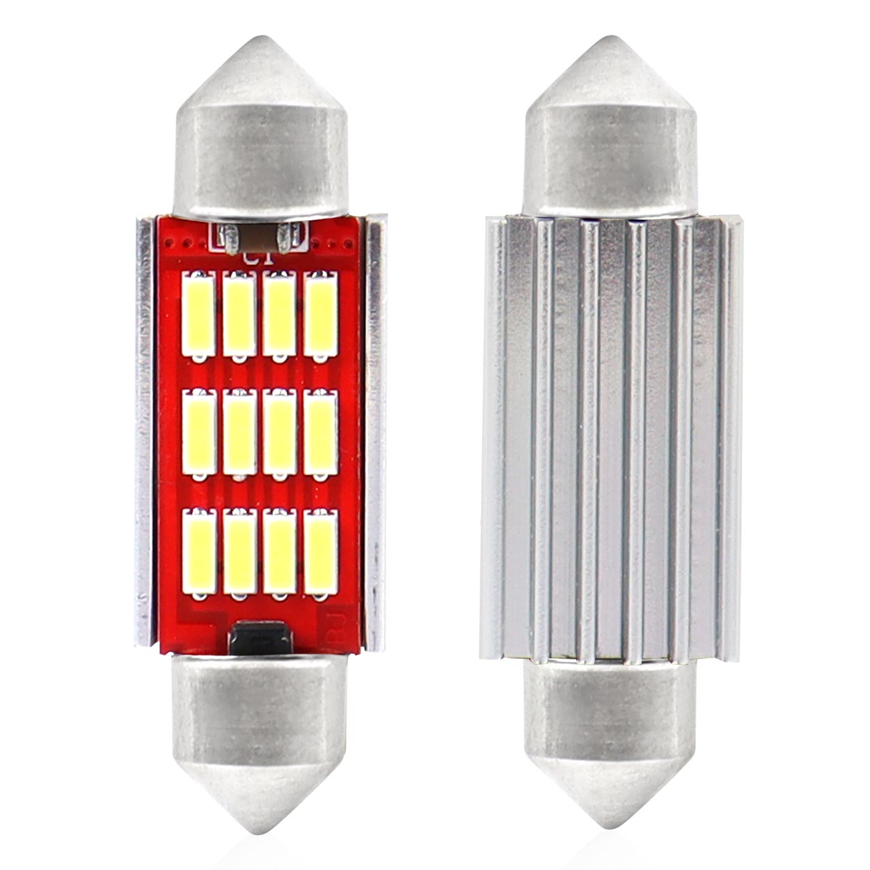 LED-Soffittenlampe 39 mm mit CANBUS und 12 SMD-LEDs