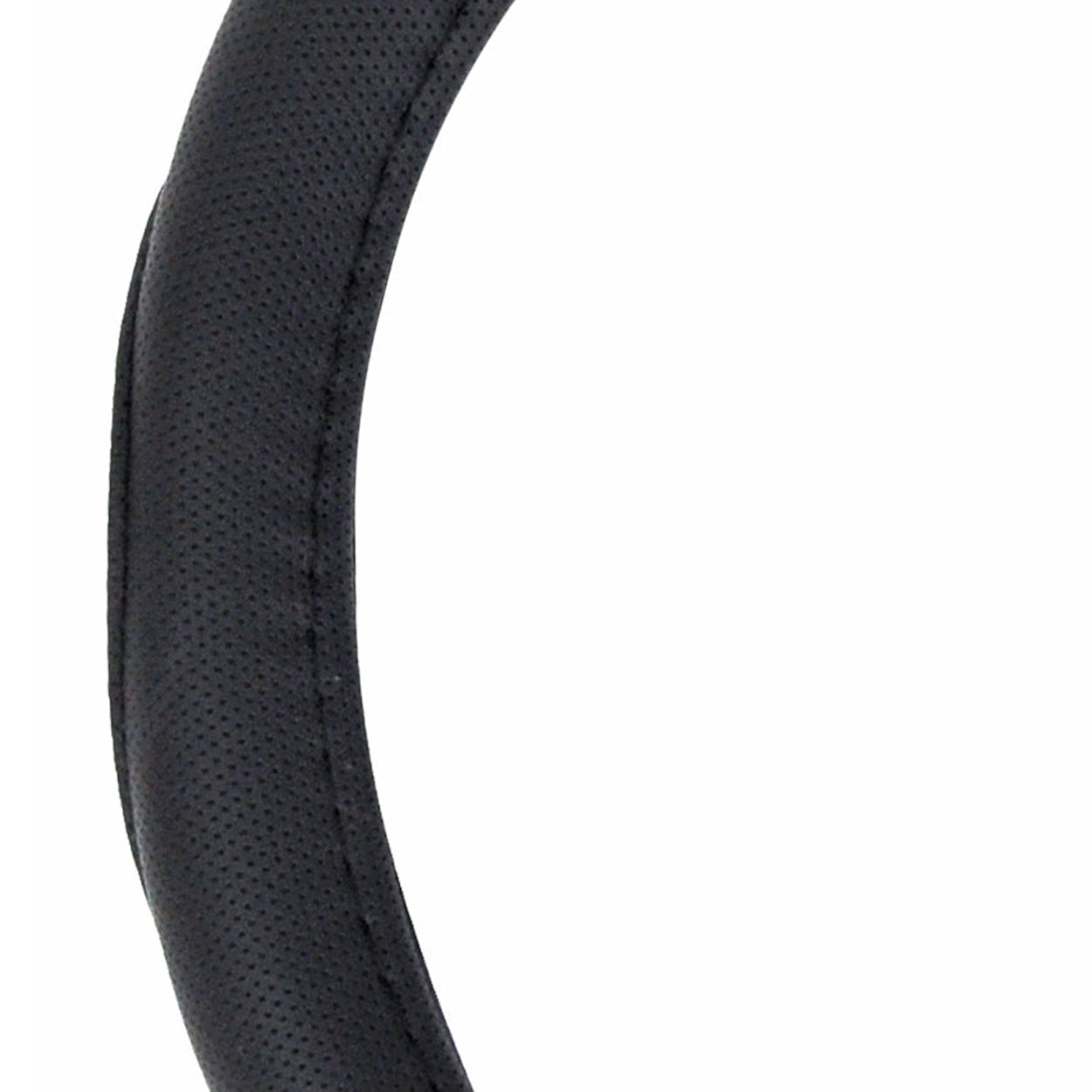Detailansicht des Lenkradbezugs SWC-09-L