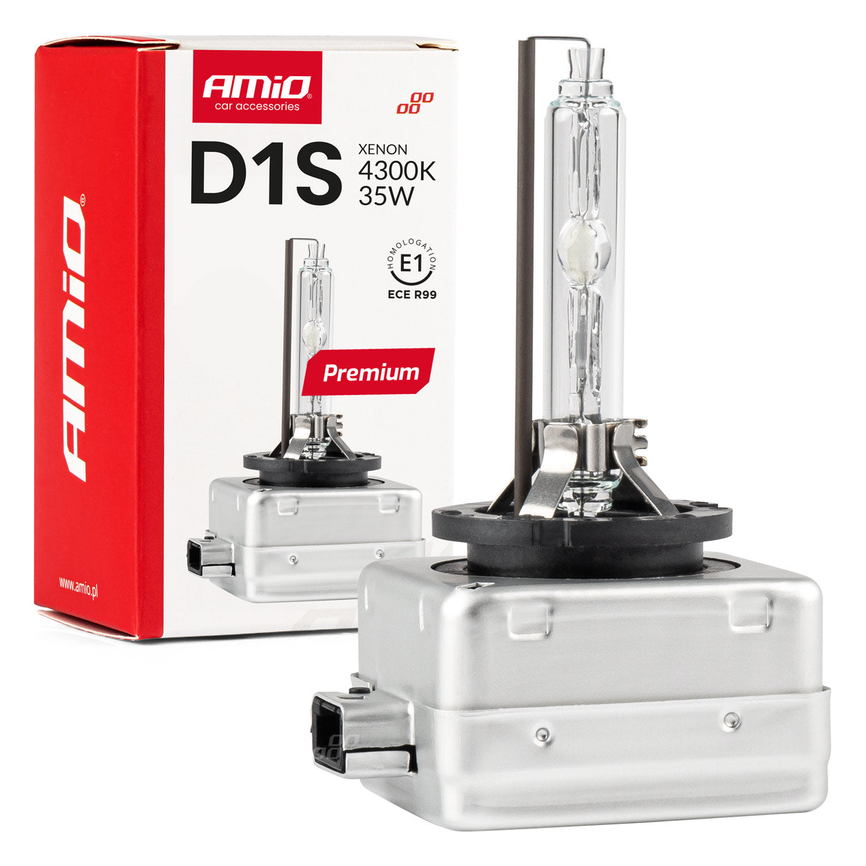 D1S-Xenonlampe mit 4300K Lichtfarbe