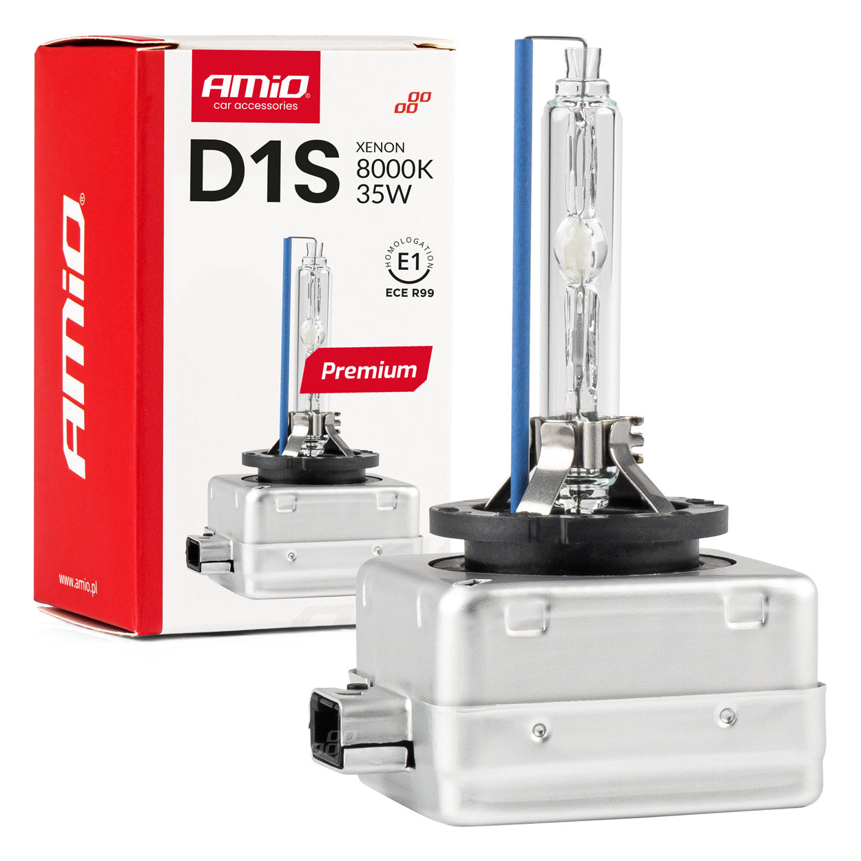 D1S-Xenonlampe mit 8000K Lichtfarbe