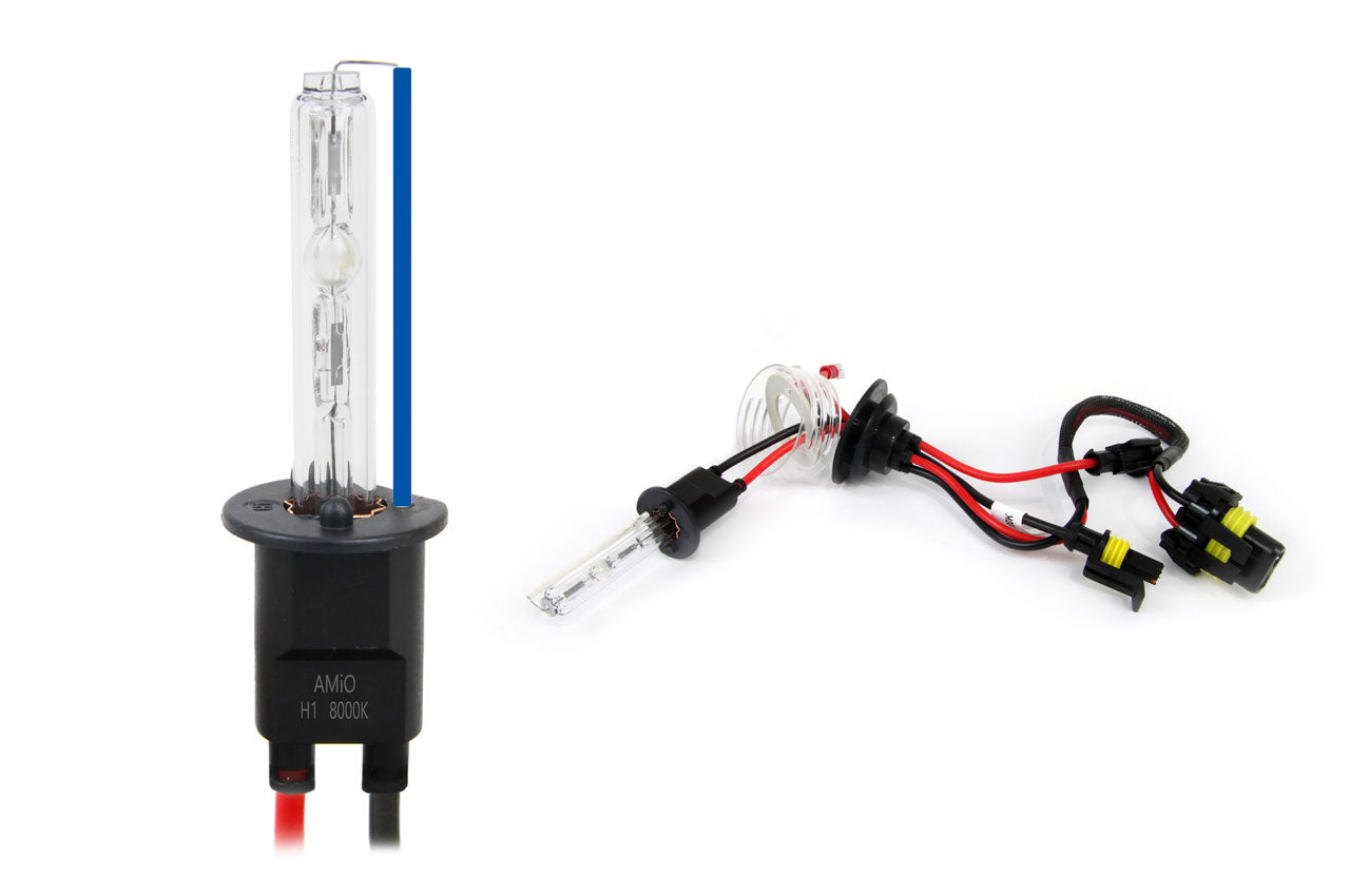 Xenonlampe H1 mit 8000K Lichtfarbe