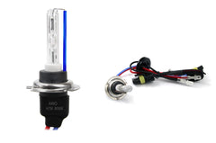 H7-Xenonlampe mit Metallsockel und 8000K Lichtfarbe