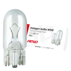 W5W T10 Halogenlampen 12 V, 10 Stück.