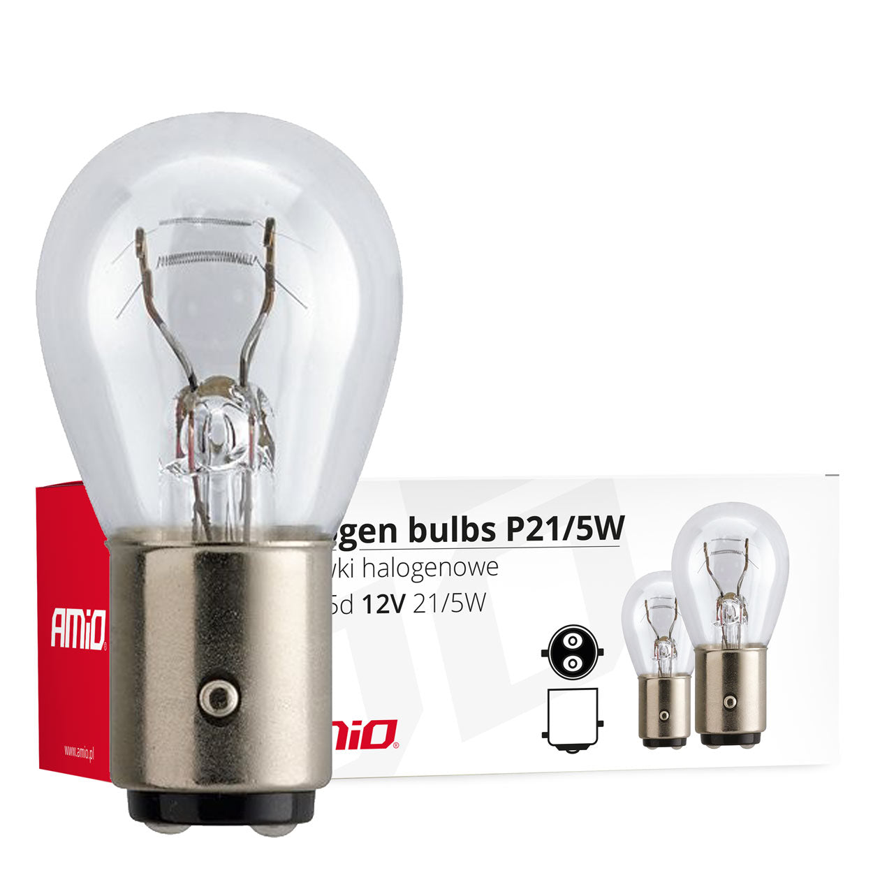 Halogenlampen P21/5W BAY15D 12 V und 21/5 W