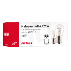 Packung mit 10 P21W Halogenlampen