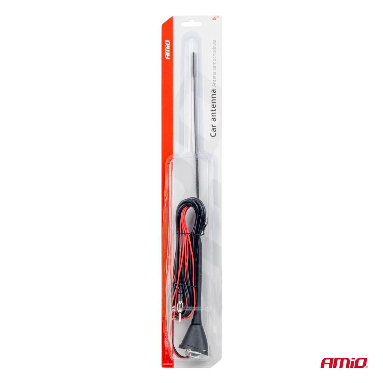 Autoantenne mit 5-mm-Gewinde und integriertem Verstärker