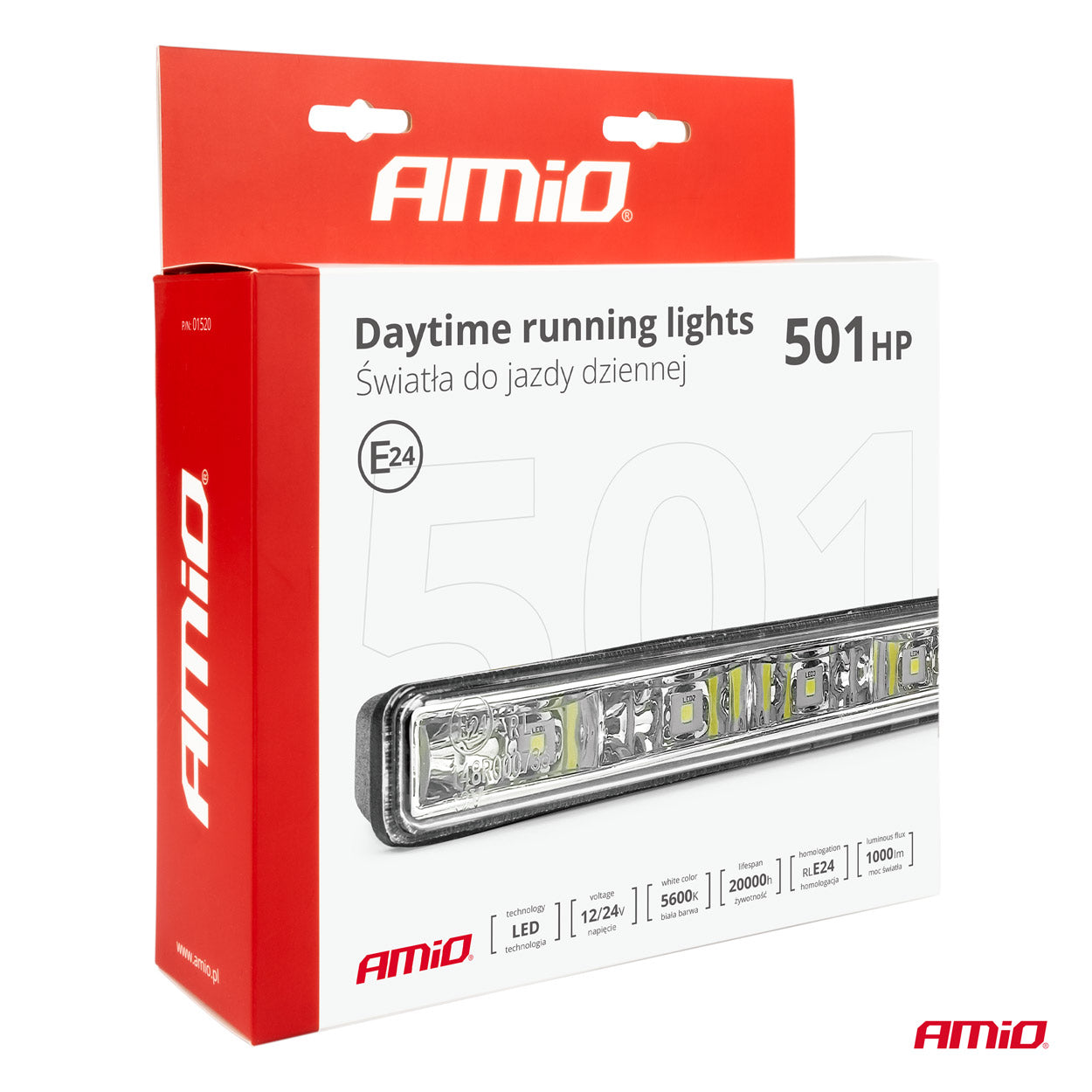 Set mit zwei DRL 501HP Tagfahrleuchten