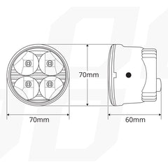 Tagfahrlicht DRL 510HP Installation