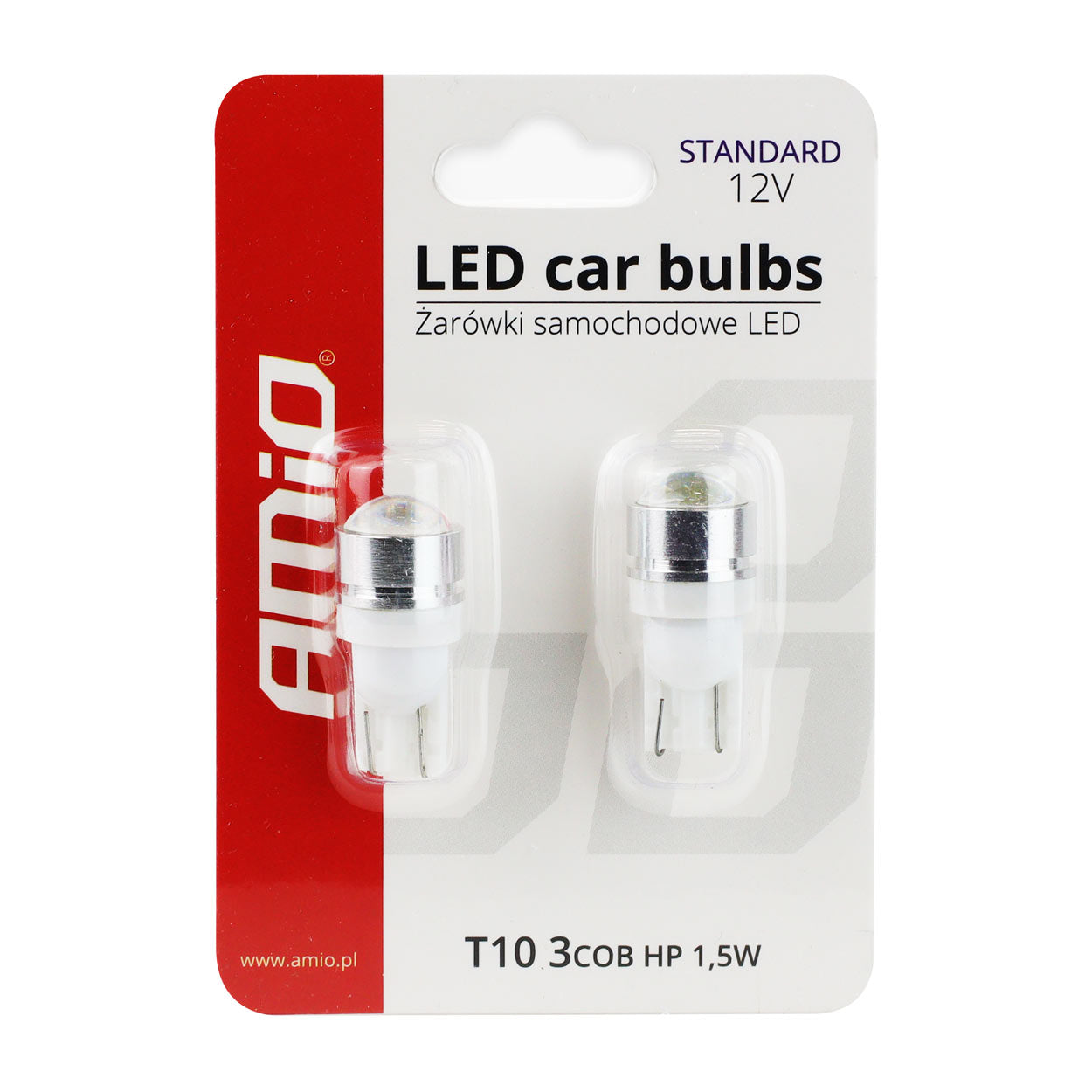 T10 W5W LED-Lampe mit Linse