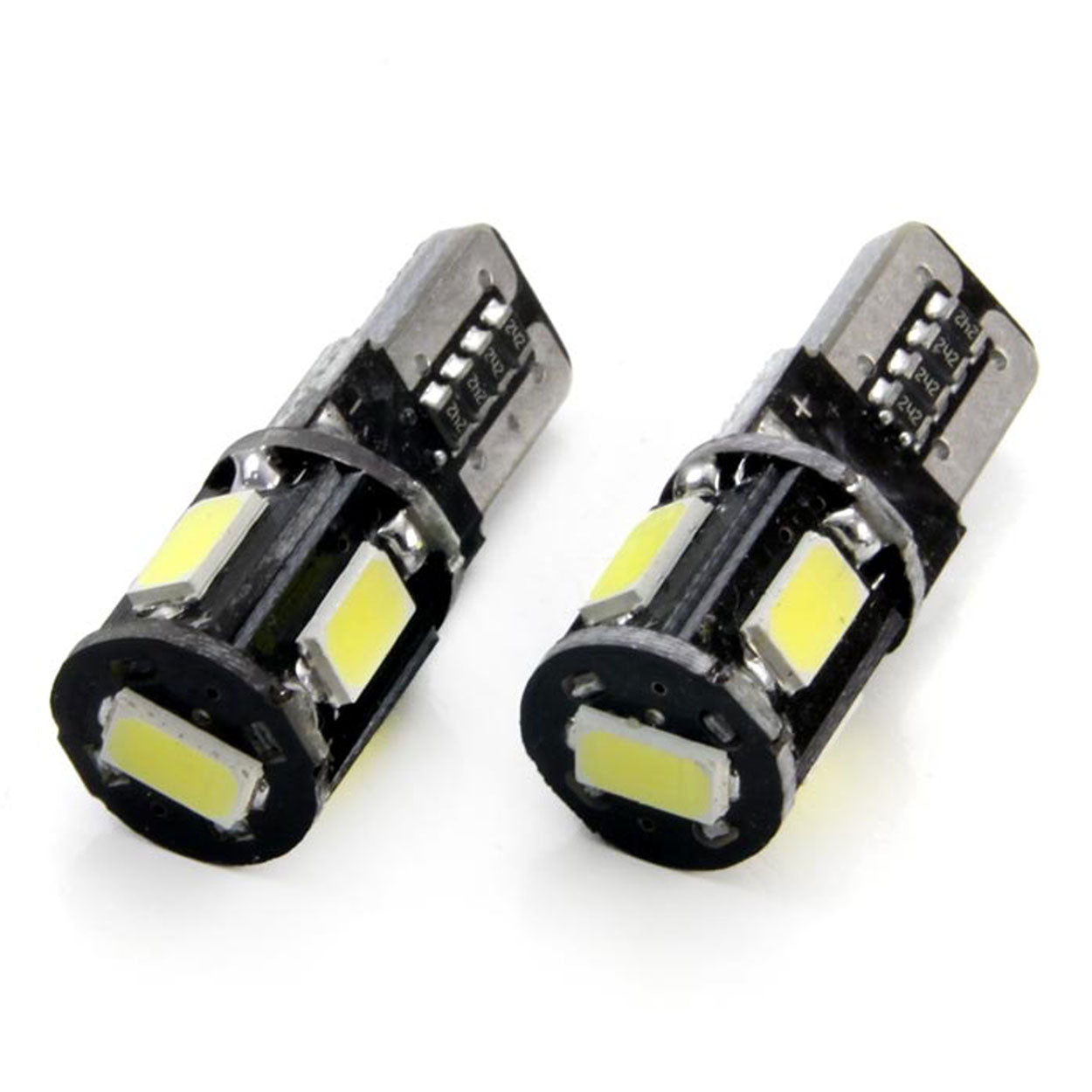 LED-Lampe mit T10 W5W-Sockel und 5 SMD-Dioden