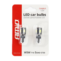 Weiße T10 W5W LED-Lampe für die Fahrzeugbeleuchtung
