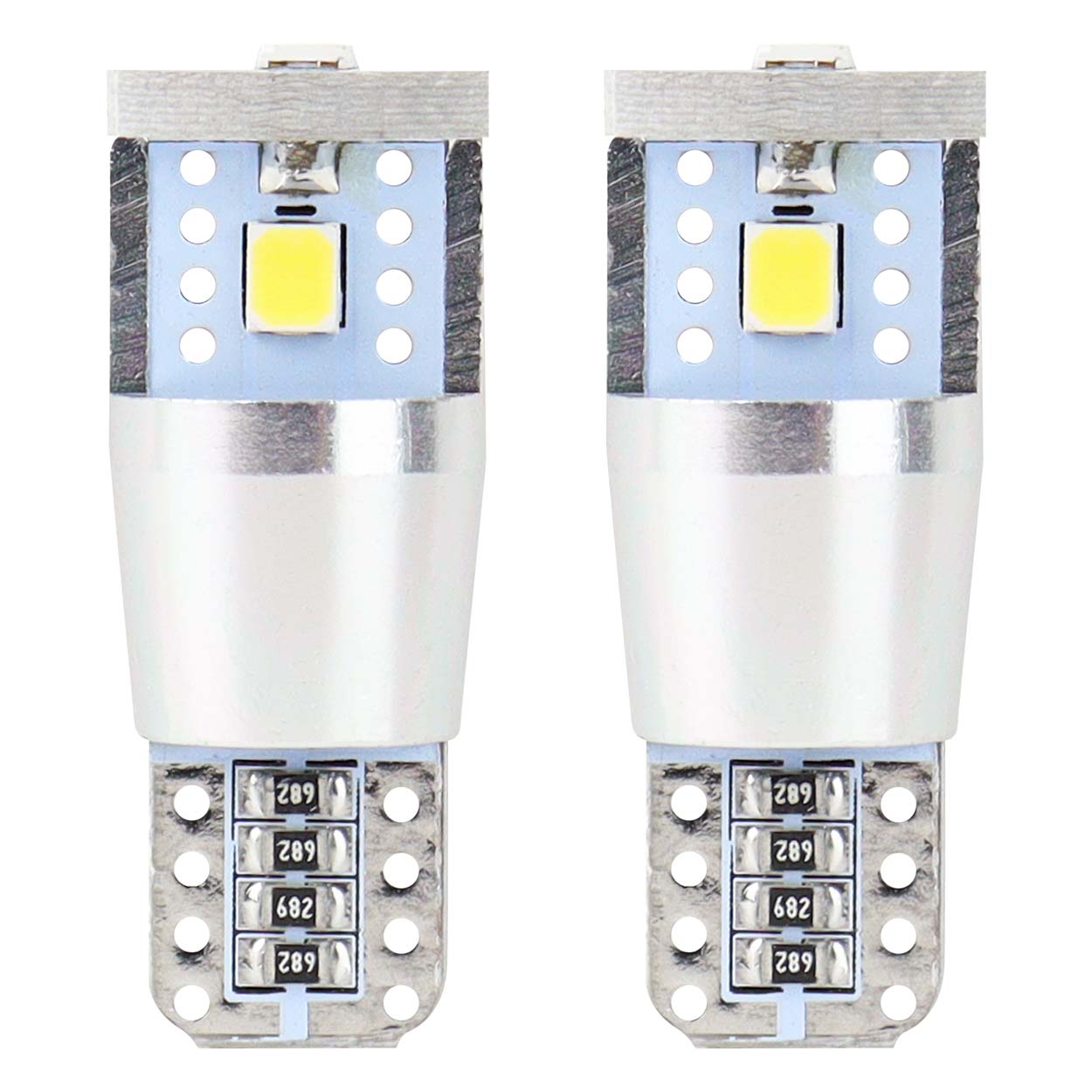 LED-Lampe T10e W5W mit CANBUS und weißem Licht