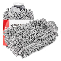 Doppelseitiger Mikrofaserhandschuh Cwash-09 für die Autoreinigung