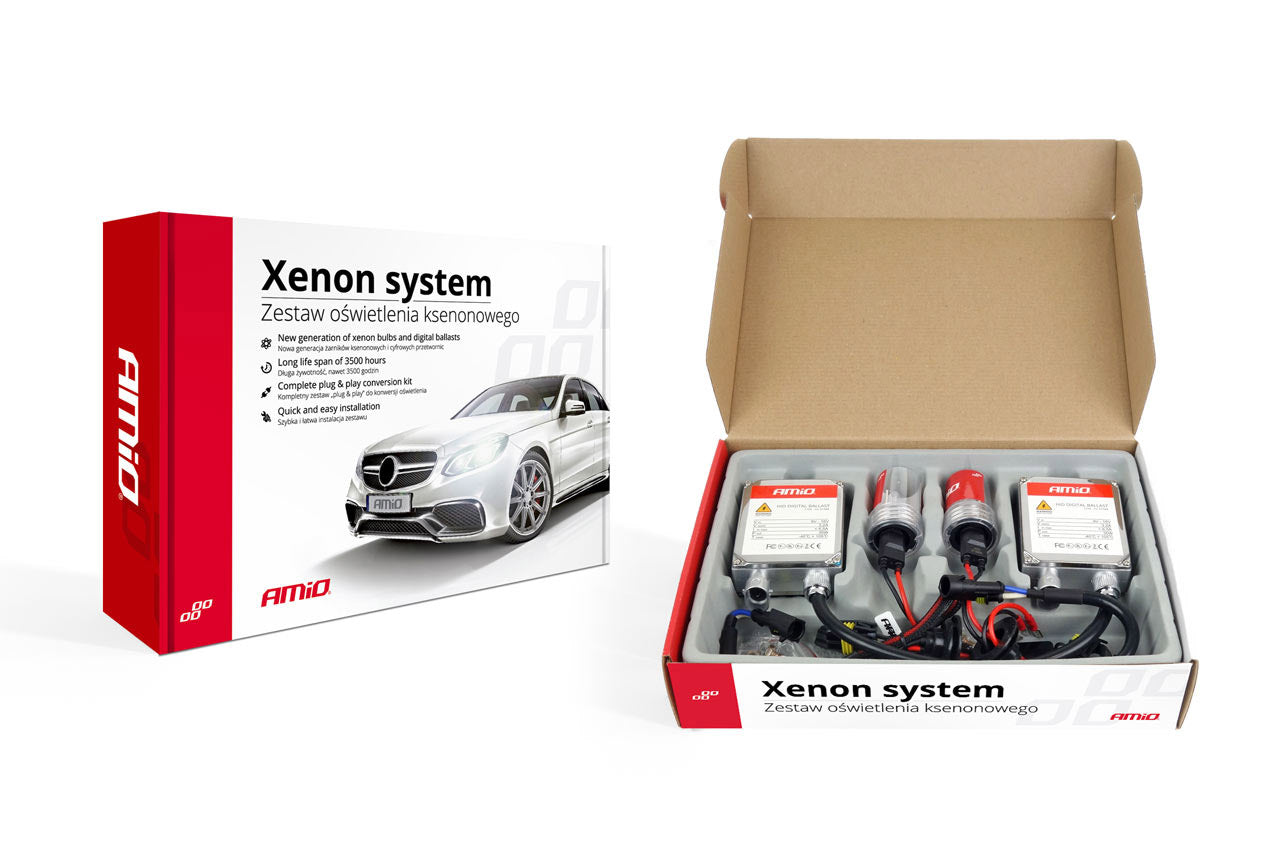 Xenon-Kit Typ 1103 mit H8-, H9- und H11-Lampen in 6000K