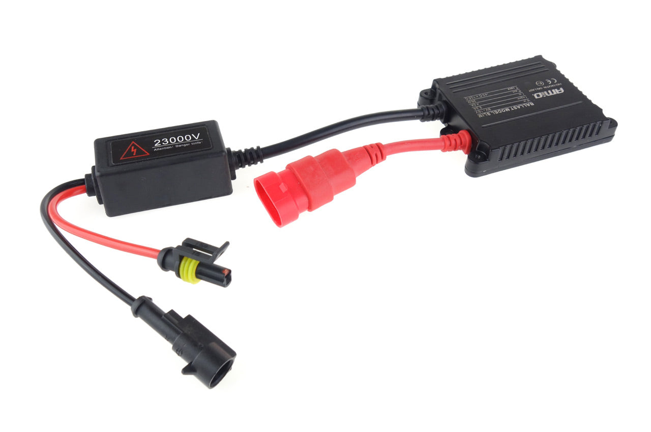 Slim-Xenon-Kit mit digitalen AC-Vorschaltgeräten und Montagematerial