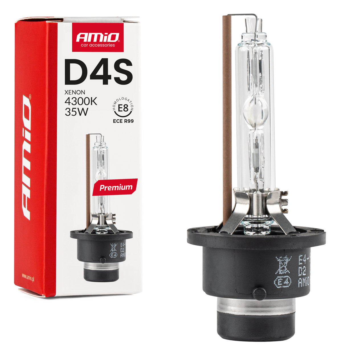 D4S-Xenonbrenner mit 4300K Lichtfarbe