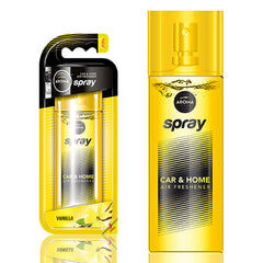 Aroma Car Lufterfrischer mit Vanilleduft in der 50-ml-Sprühflasche