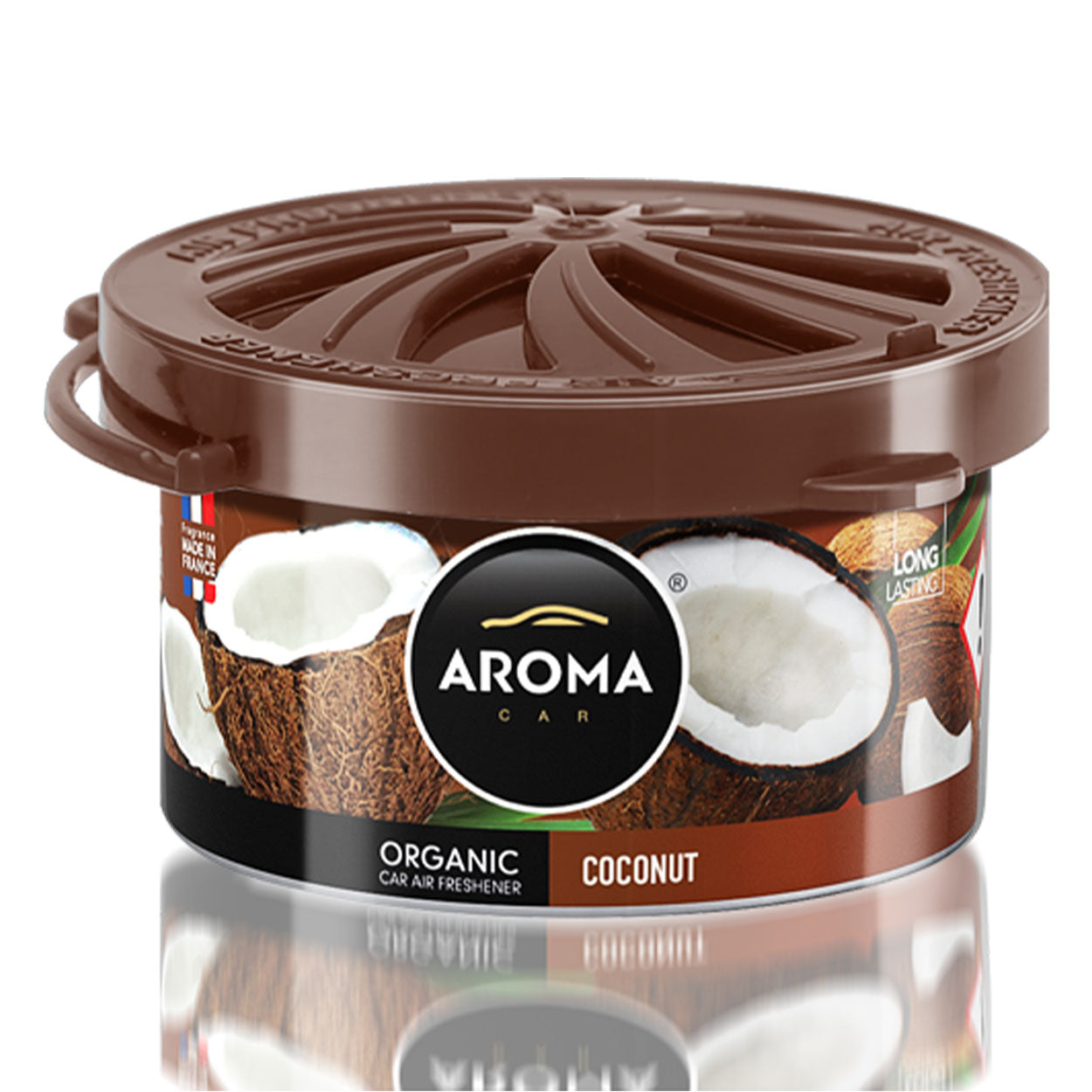 Aroma Car Organic Coconut Lufterfrischer fürs Auto in Aluminiumdose