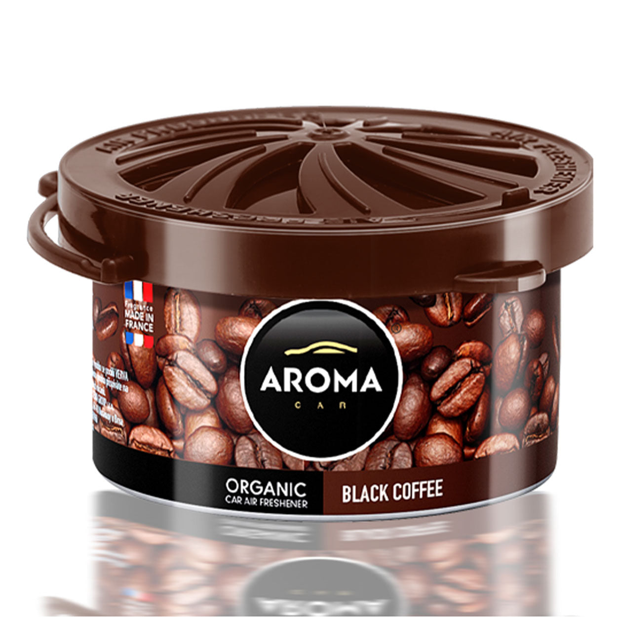Aroma Organic Black Coffee Autoduft in Aluminiumdose