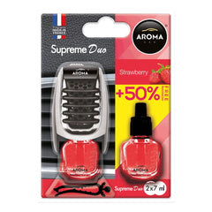 Aroma Car Supreme Duo Strawberry Autoduft mit Erdbeerduft