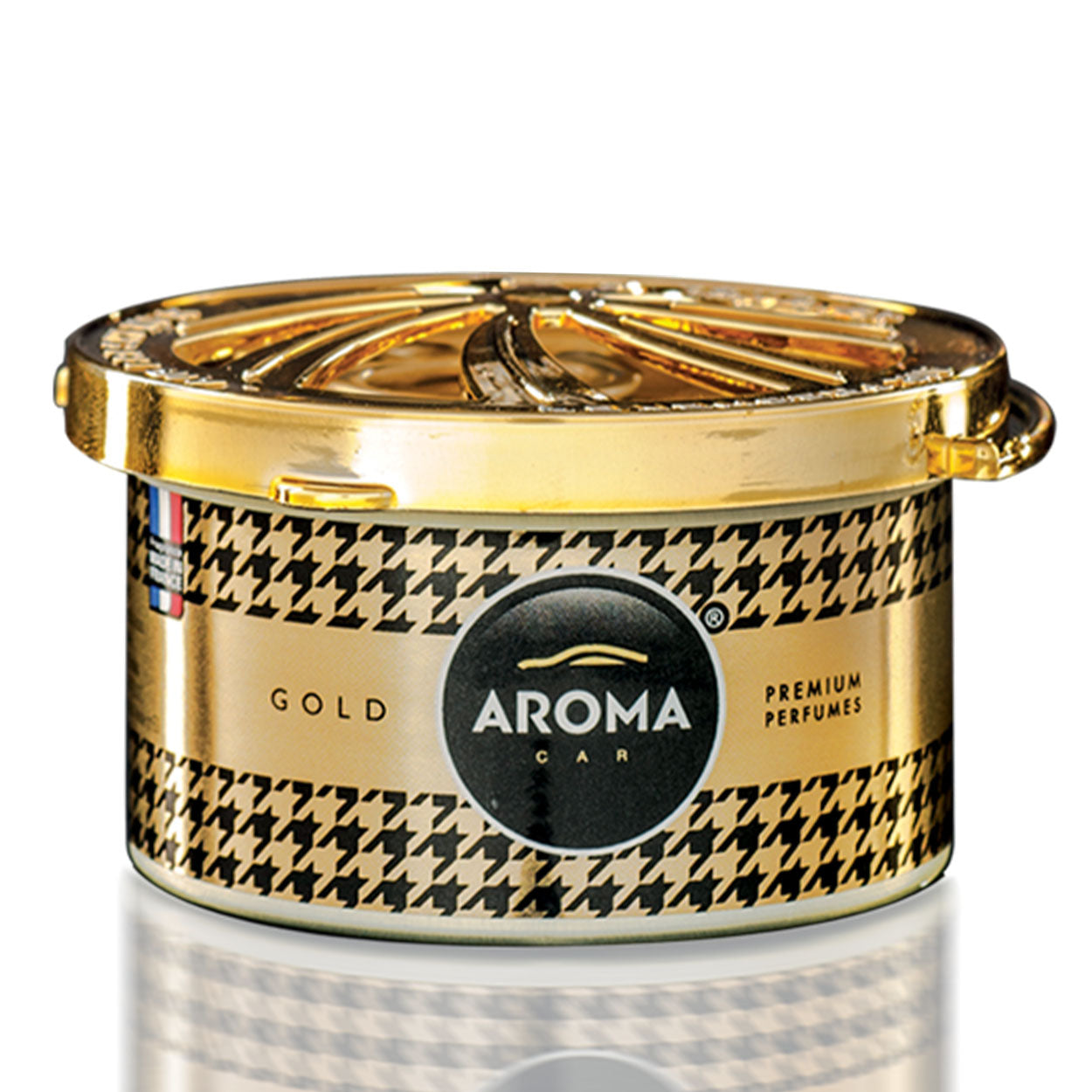 Aroma Prestige Organic Gold Lufterfrischer fürs Auto in der Dose