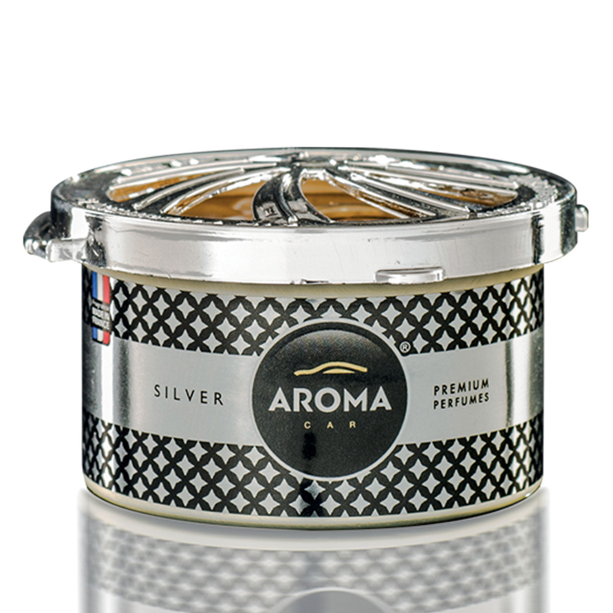 Aroma Car Prestige Organic Silver Lufterfrischer in der Dose