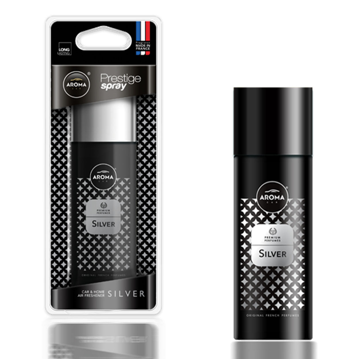 Aroma Car Prestige Spray Silver Auto-Lufterfrischer im Sprayflakon