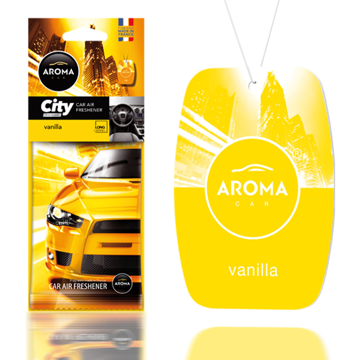 Aroma Car City Card Autoduft mit Vanilleduft