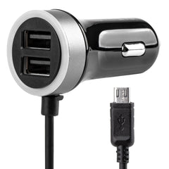 USB-Autoladegerät mit microUSB und zwei USB-Anschlüssen
