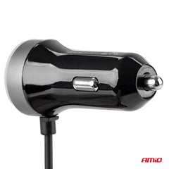 USB-Autoladegerät für 12/24 V mit microUSB
