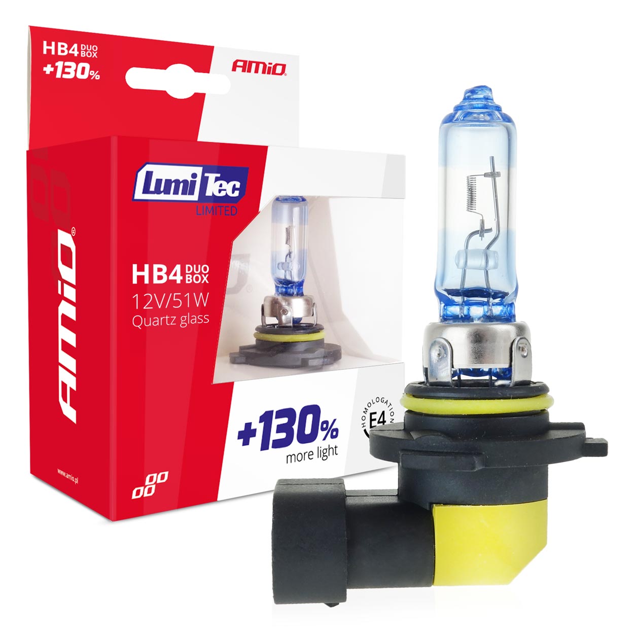 HB4-Halogenlampen 12 V 51 W mit 4300 K Licht