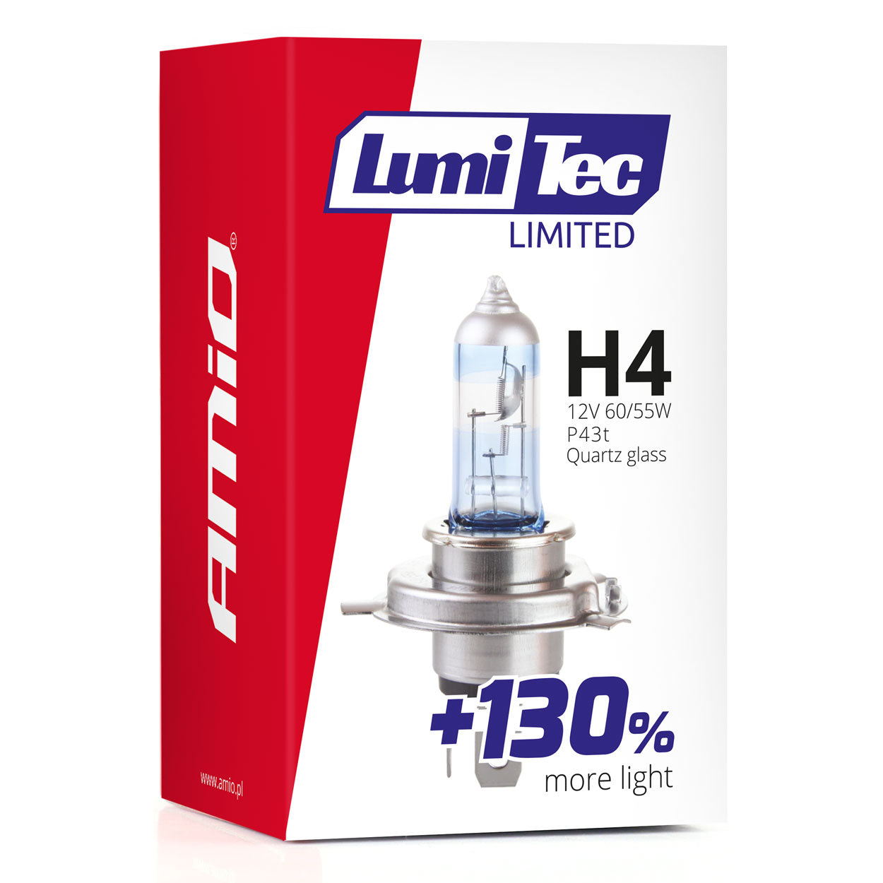 LumiTec Limited H4-Halogenlampe 12V 60/55W