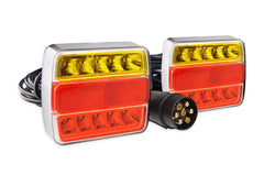 Magnetisk LED-lygtesæt til trailer