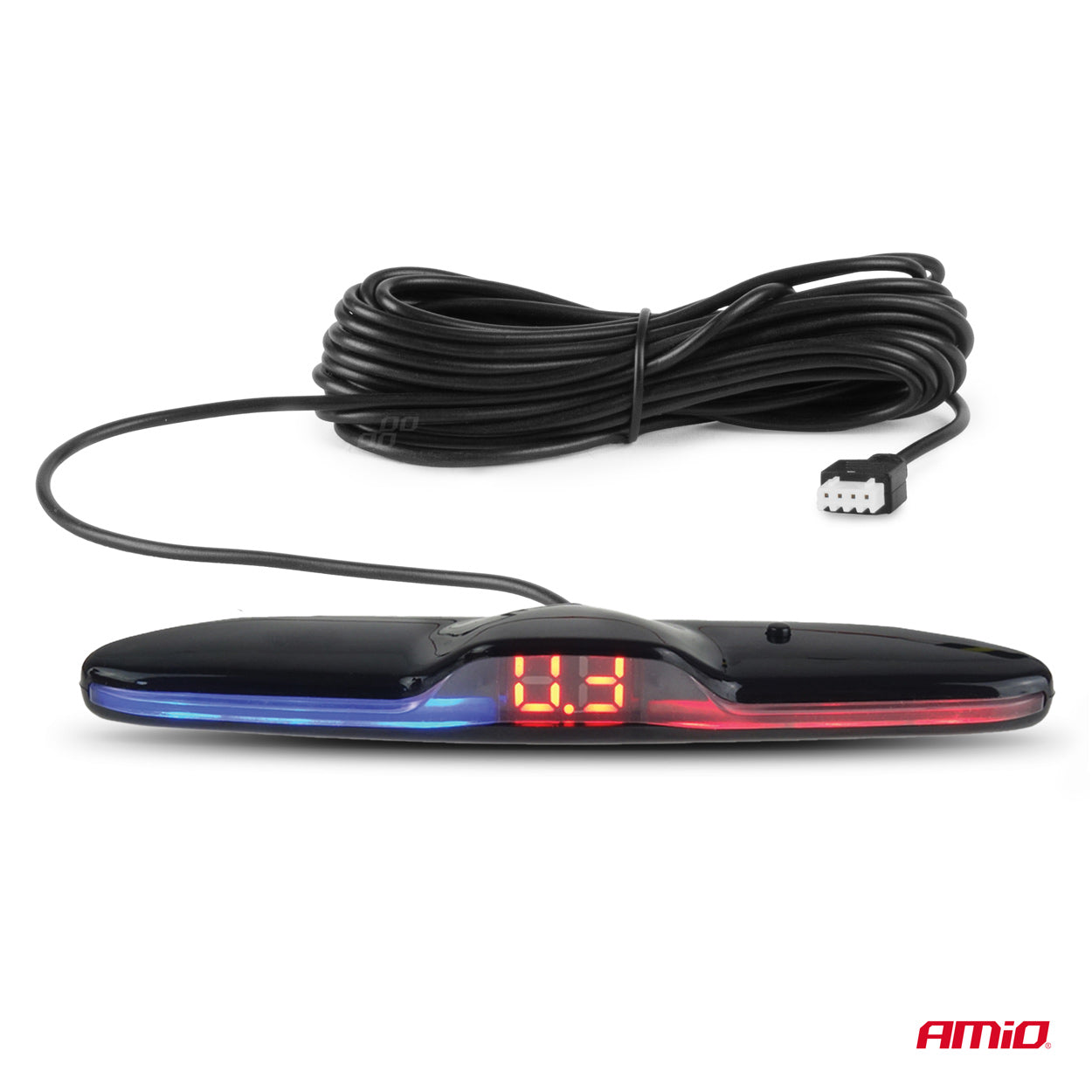 Parkeringsassistentsystem med LED-display og sensorer
