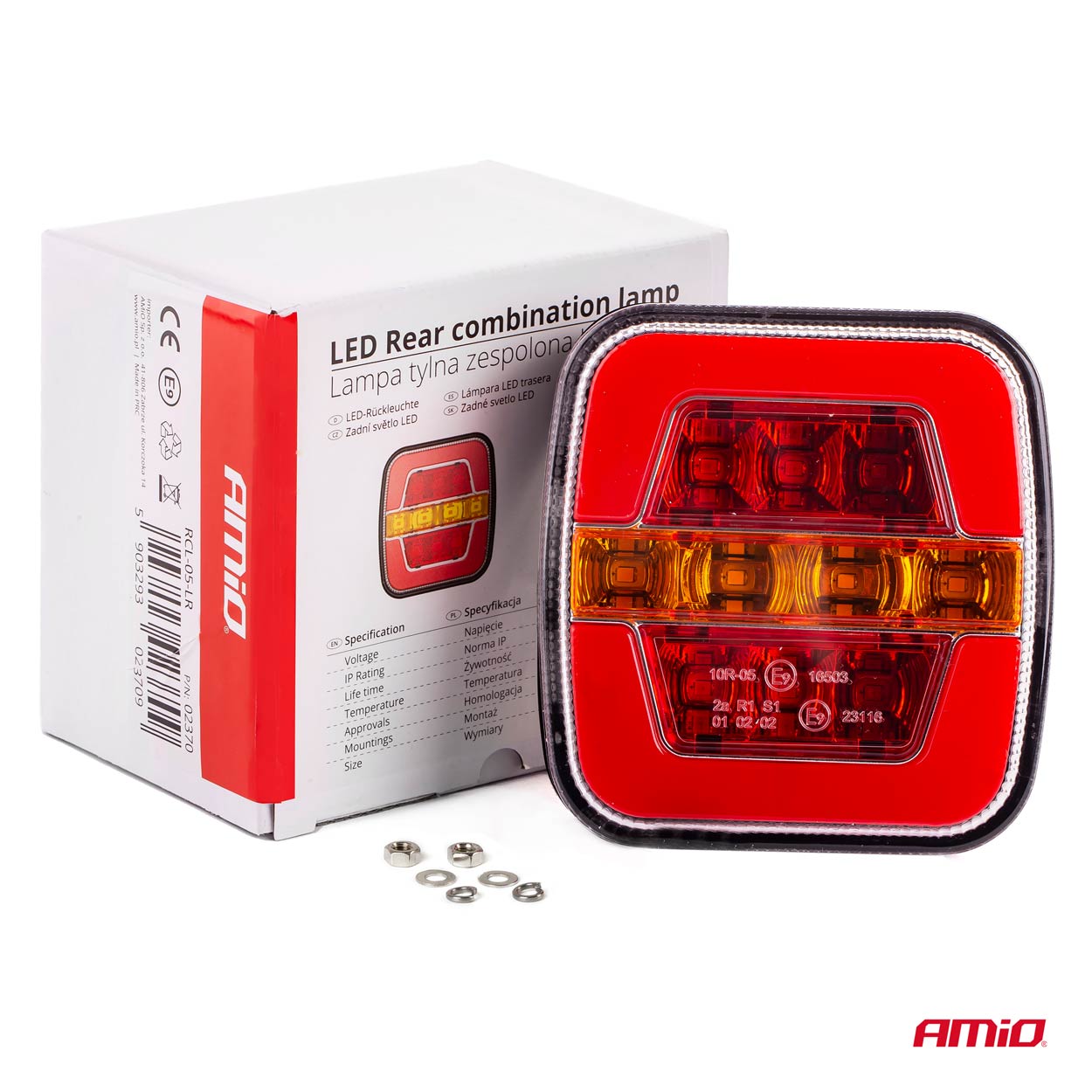 LED-Heckleuchte mit Bremslicht