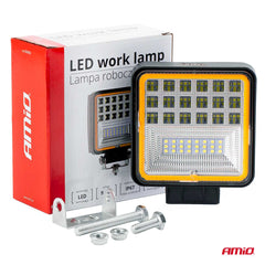 Arbejdslampe AWL12 med 42 LED set ovenfra