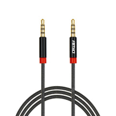 Schwarzes AUX-Kabel mit Mini-Klinkenstecker, 100 cm