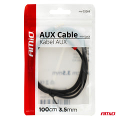 AUX-Kabel mit Mini-Klinke für analogen Stereoton